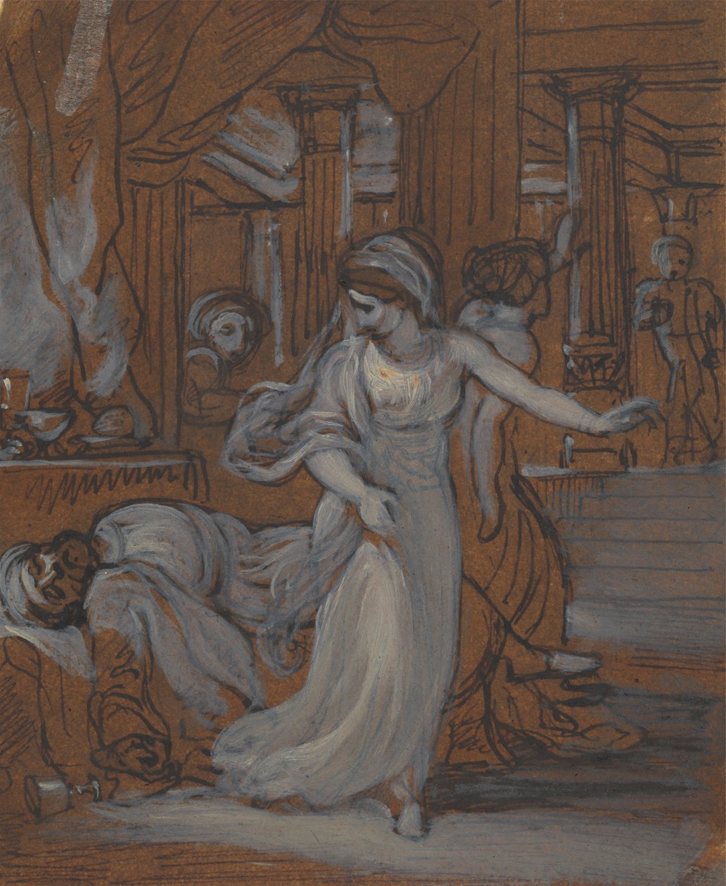 [Eine von] Illustrationen zu Shakespeare von Robert Smirke