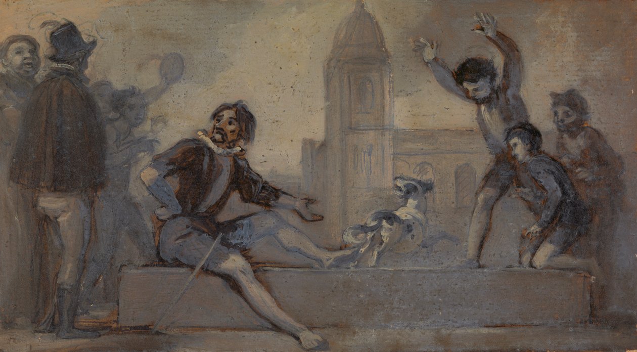[Eine aus] Illustrationen zu Shakespeare von Robert Smirke