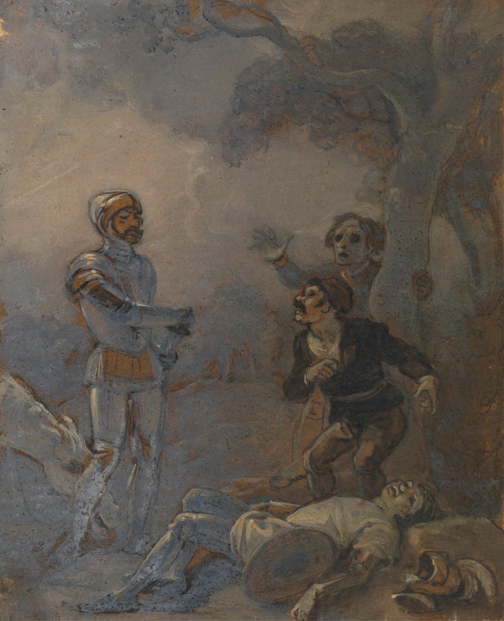 [Eine von] Illustrationen zu Shakespeare von Robert Smirke