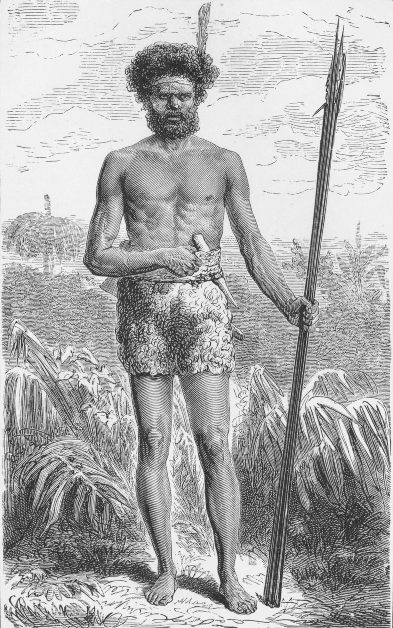 Einheimischer aus Australien, ca. 1885, 1890 von Robert Taylor Pritchett