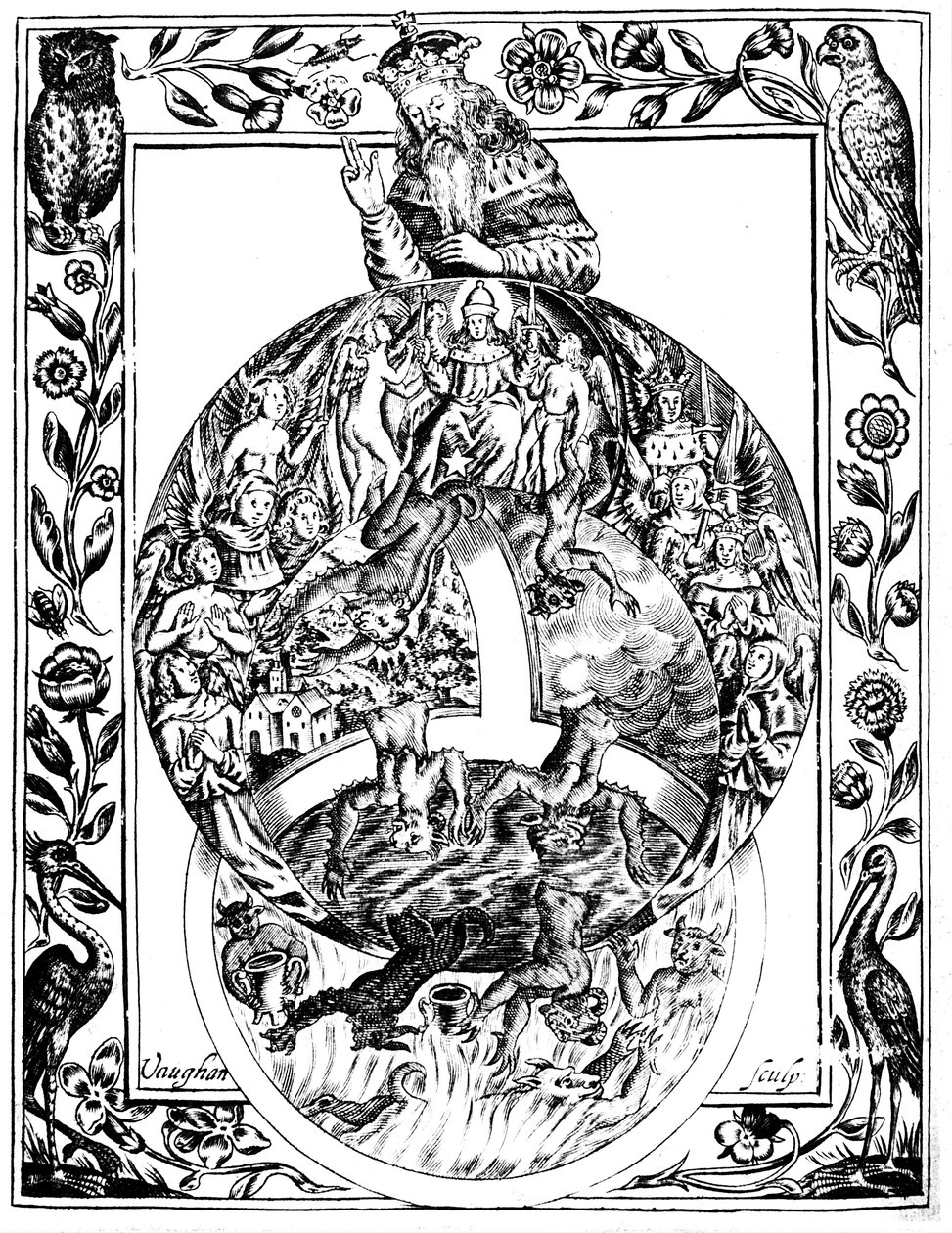 Hierarchie der Kirche, 1652 von Robert Vaughan