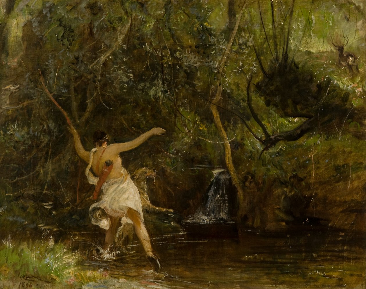Diana auf der Jagd von Robert Walker Macbeth