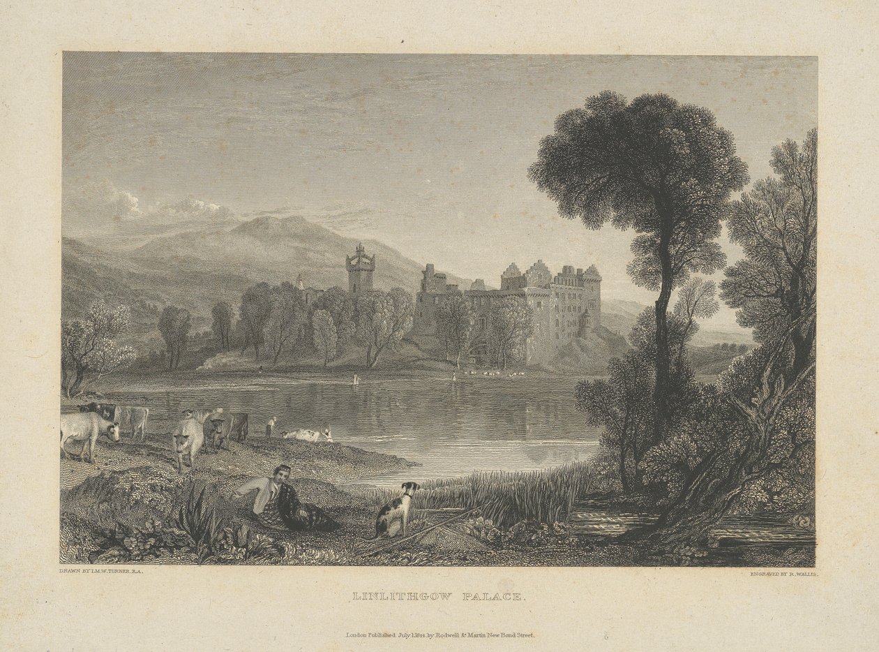 Linlithgow Palast von Robert Wallis