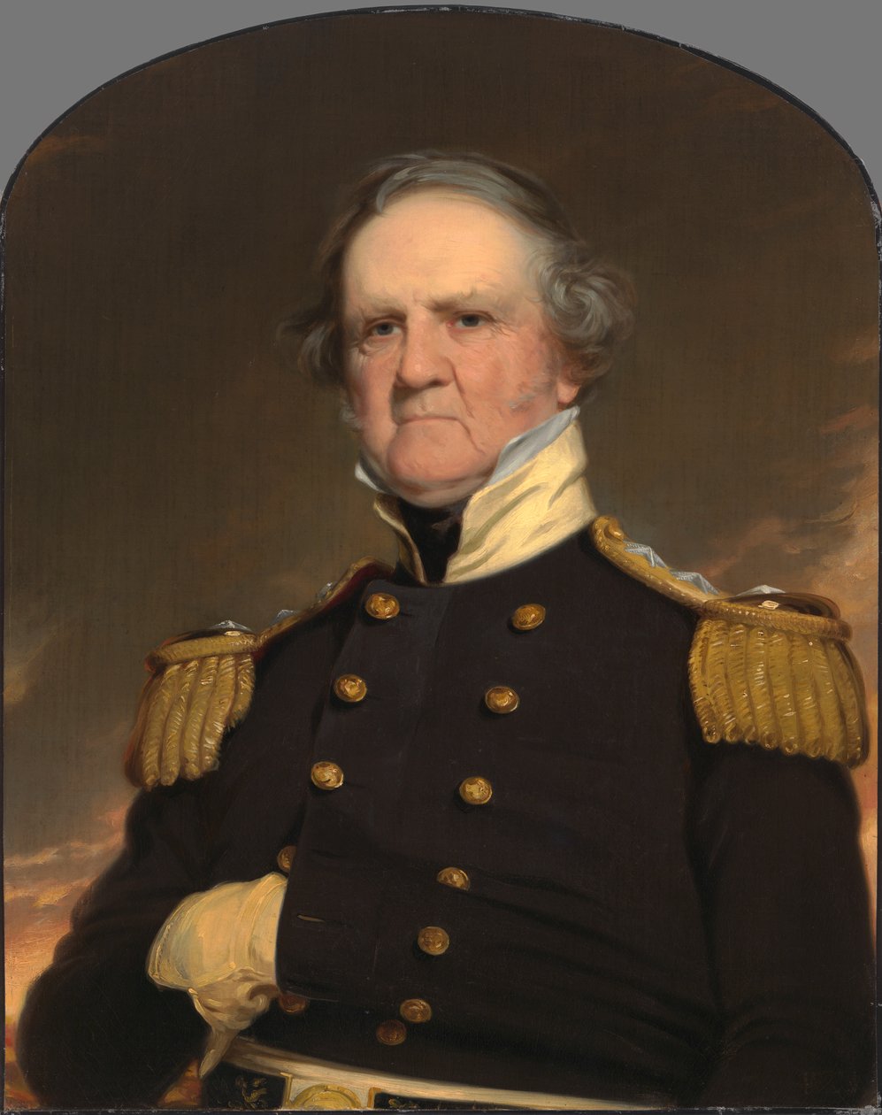 Winfield Scott, um 1855 von Robert Walter Weir