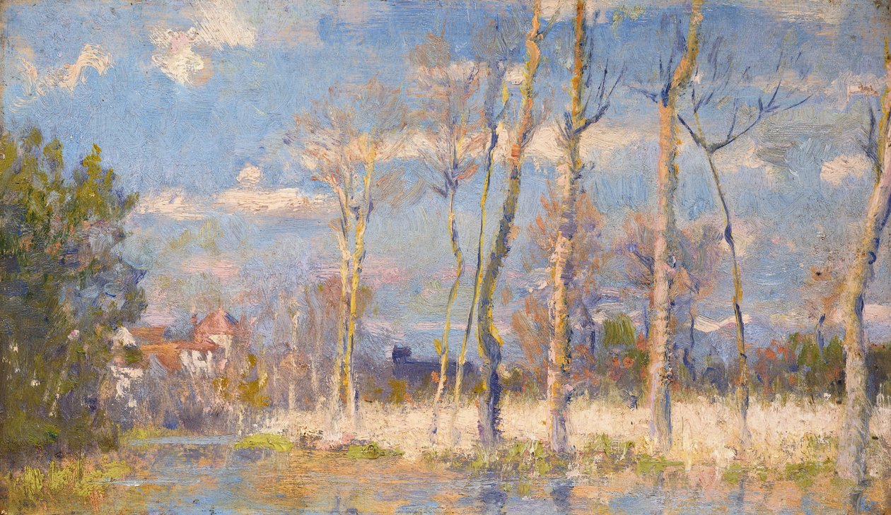 Frühe Frühlingstage von Robert William Vonnoh