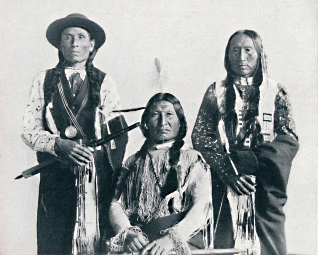 Eine Gruppe von Algonquins von Robert Wilson Shufeldt