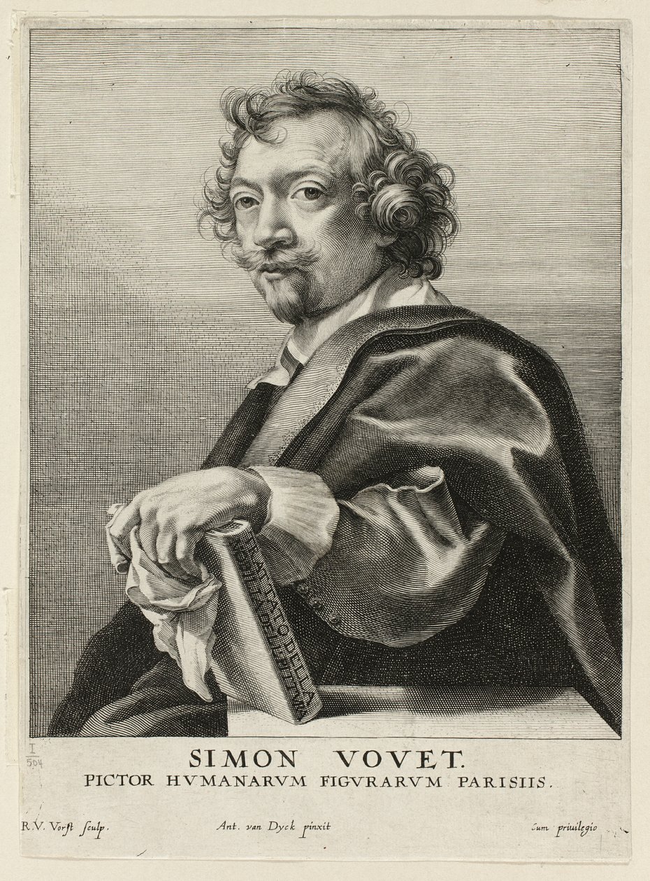 Simon Vouet von Robert van Voerst