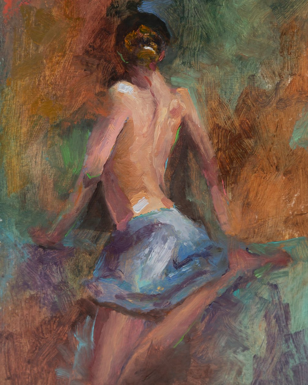 Blauer Rock, 2023 von Roberta Murray