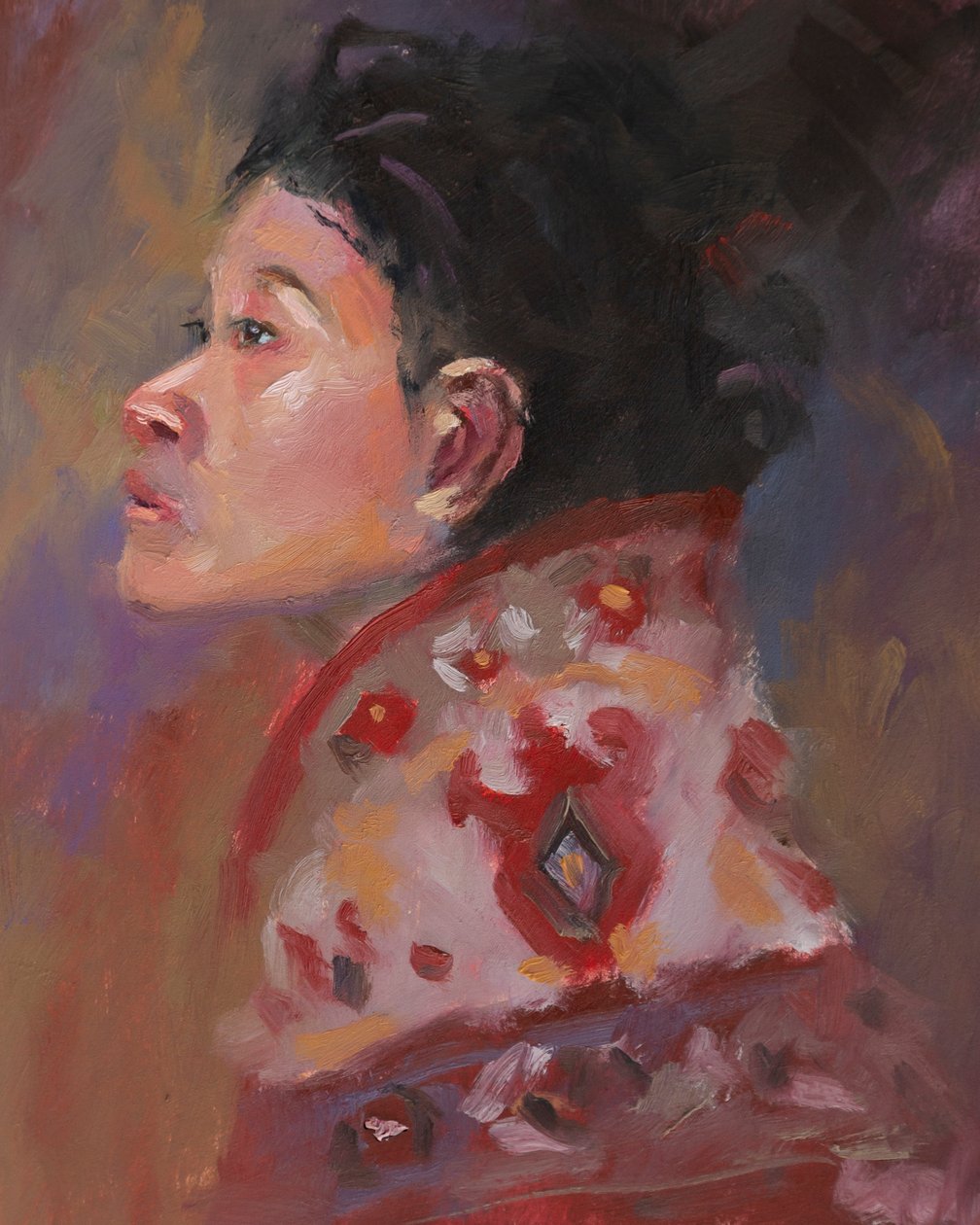 Die Teppichdame, 2023 von Roberta Murray
