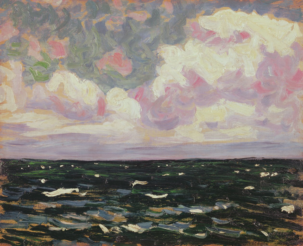 Meereslandschaft, ca. 1896 von Roderic OConor