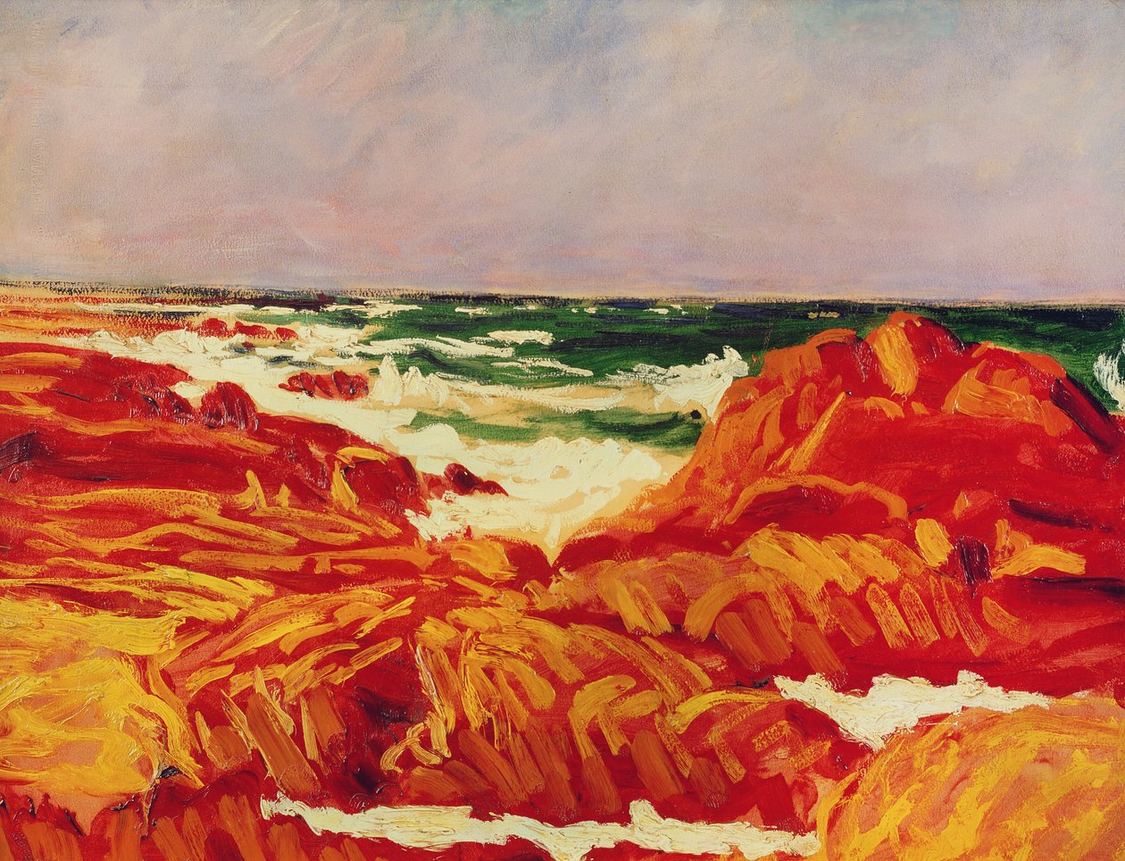 Meereslandschaft, Bretagne von Roderic O Conor