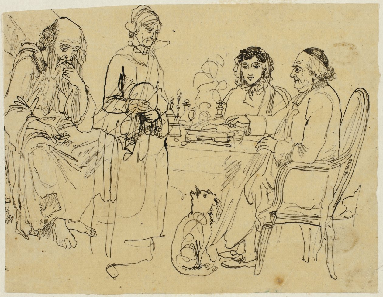 Almosen für die Armen von Rodolphe Bresdin