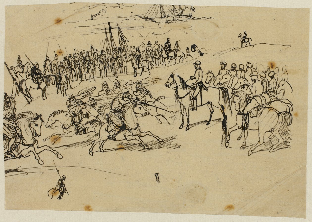 Arabische Fantasie von Rodolphe Bresdin