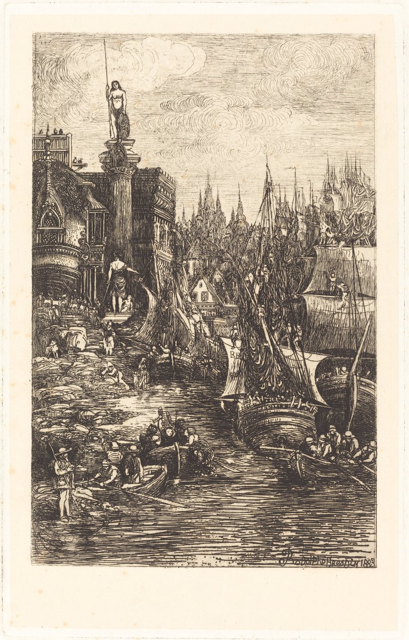 Mein Traum von Rodolphe Bresdin