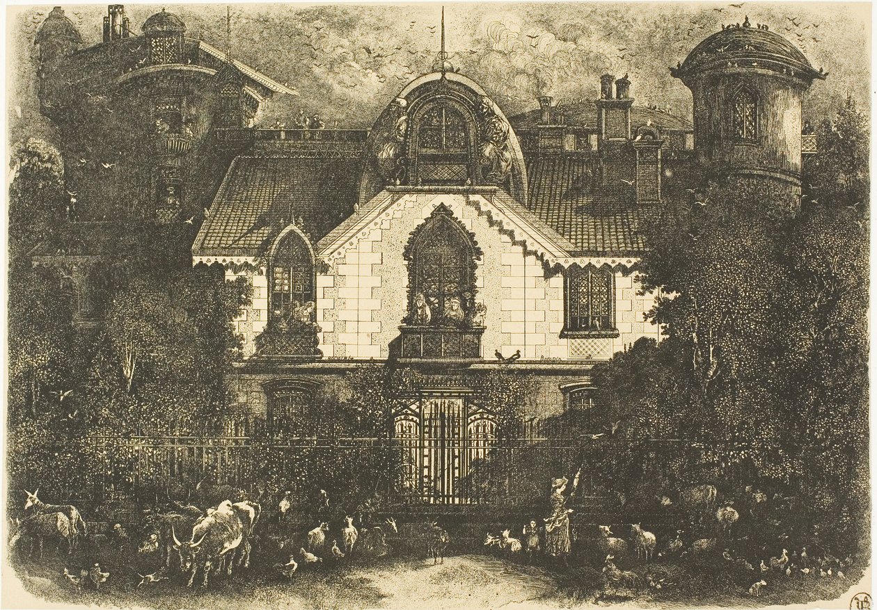 Das verzauberte Haus von Rodolphe Bresdin