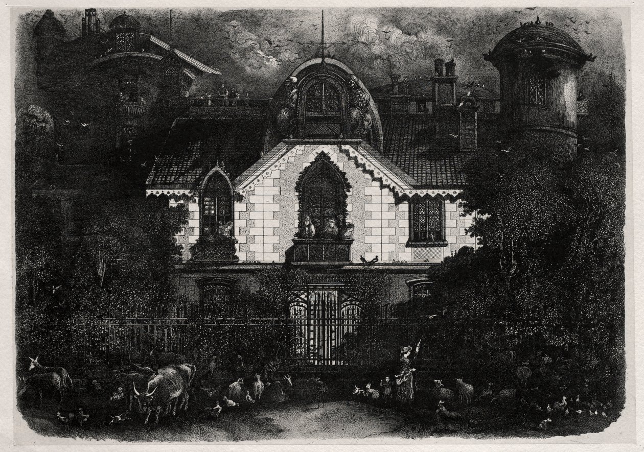 Das verzauberte Haus von Rodolphe Bresdin