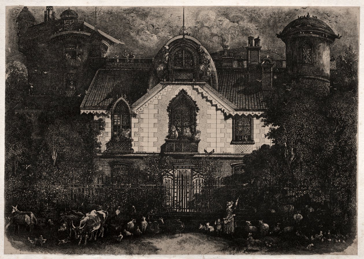 Das verzauberte Haus von Rodolphe Bresdin