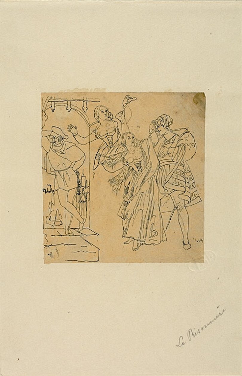 Der Gefangene von Rodolphe Bresdin