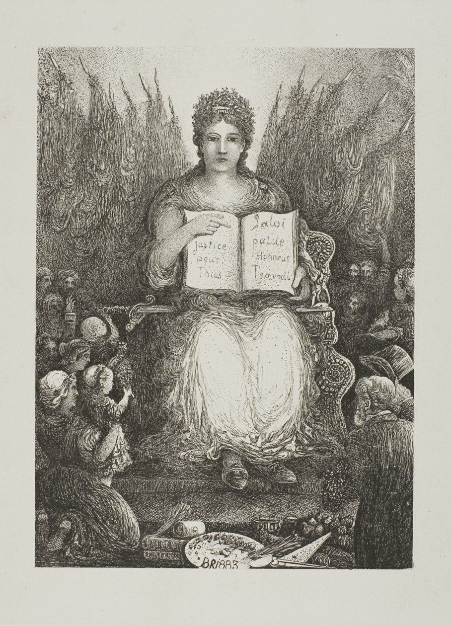 Die Republik von Rodolphe Bresdin