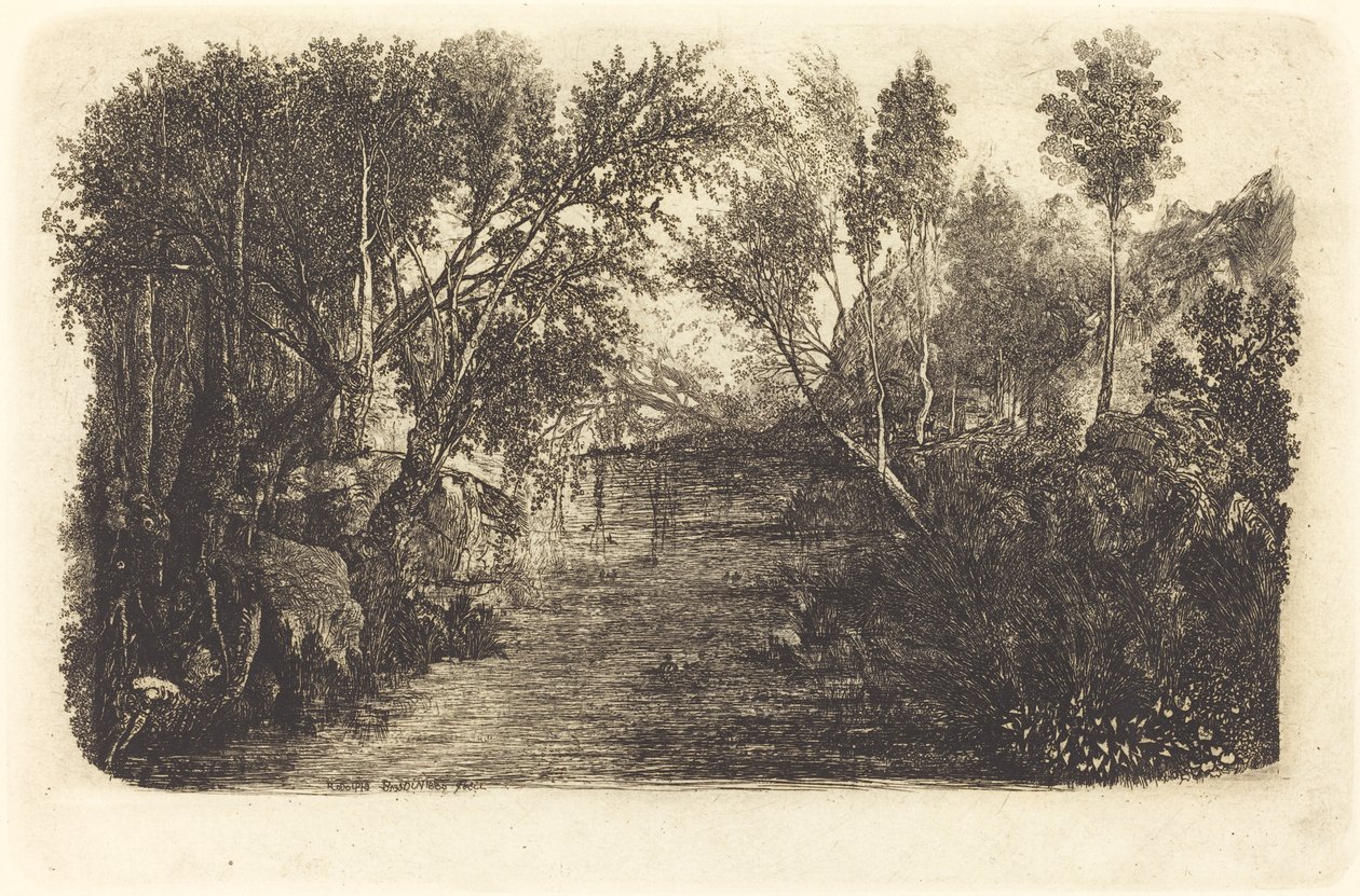 Der Lauf des Wassers von Rodolphe Bresdin