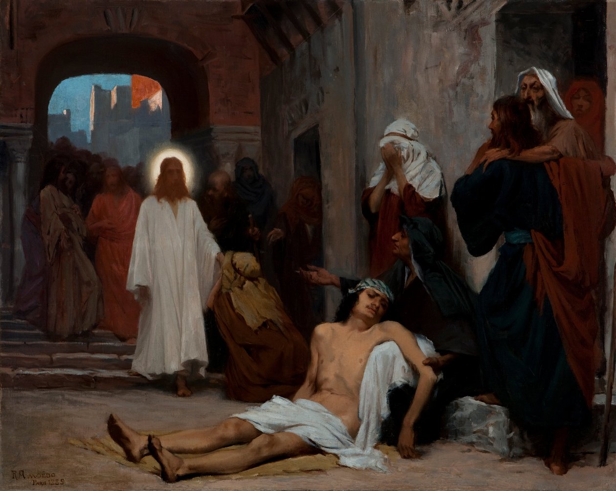 Studie für Jesus in Kapernaum von Rodolpho Amoêdo