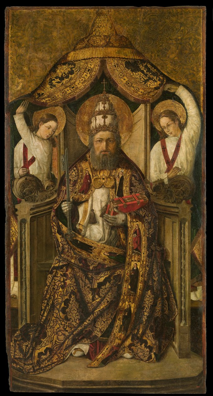 Heiliger Petrus auf dem Thron von Rodrigo de Osona  