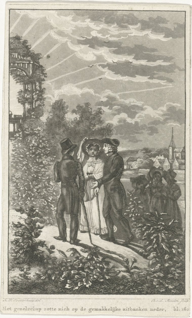Besteigung eines Hügels von Roelof van der Meulen