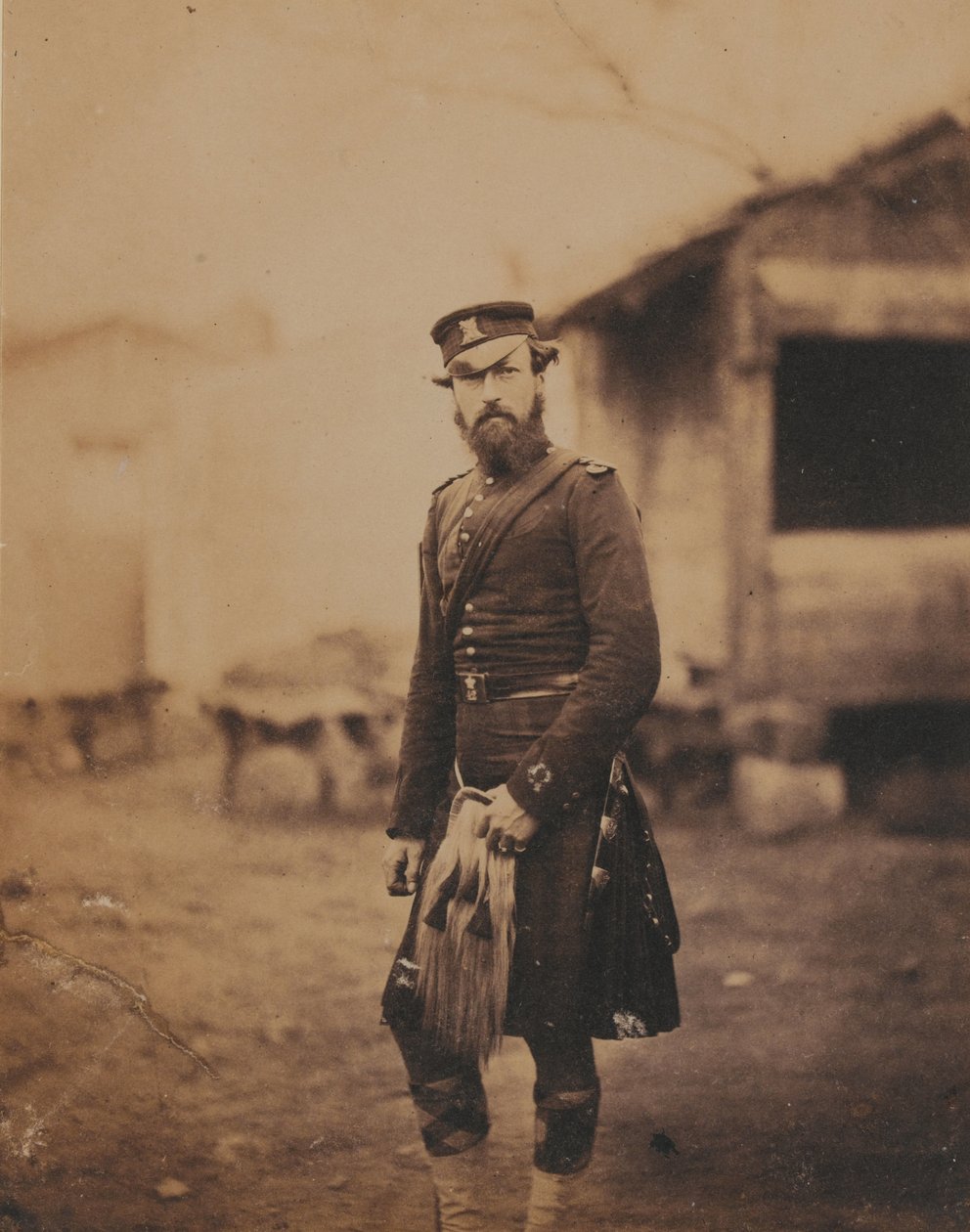 Ein Unteroffizier des 42. Regiments von Roger Fenton