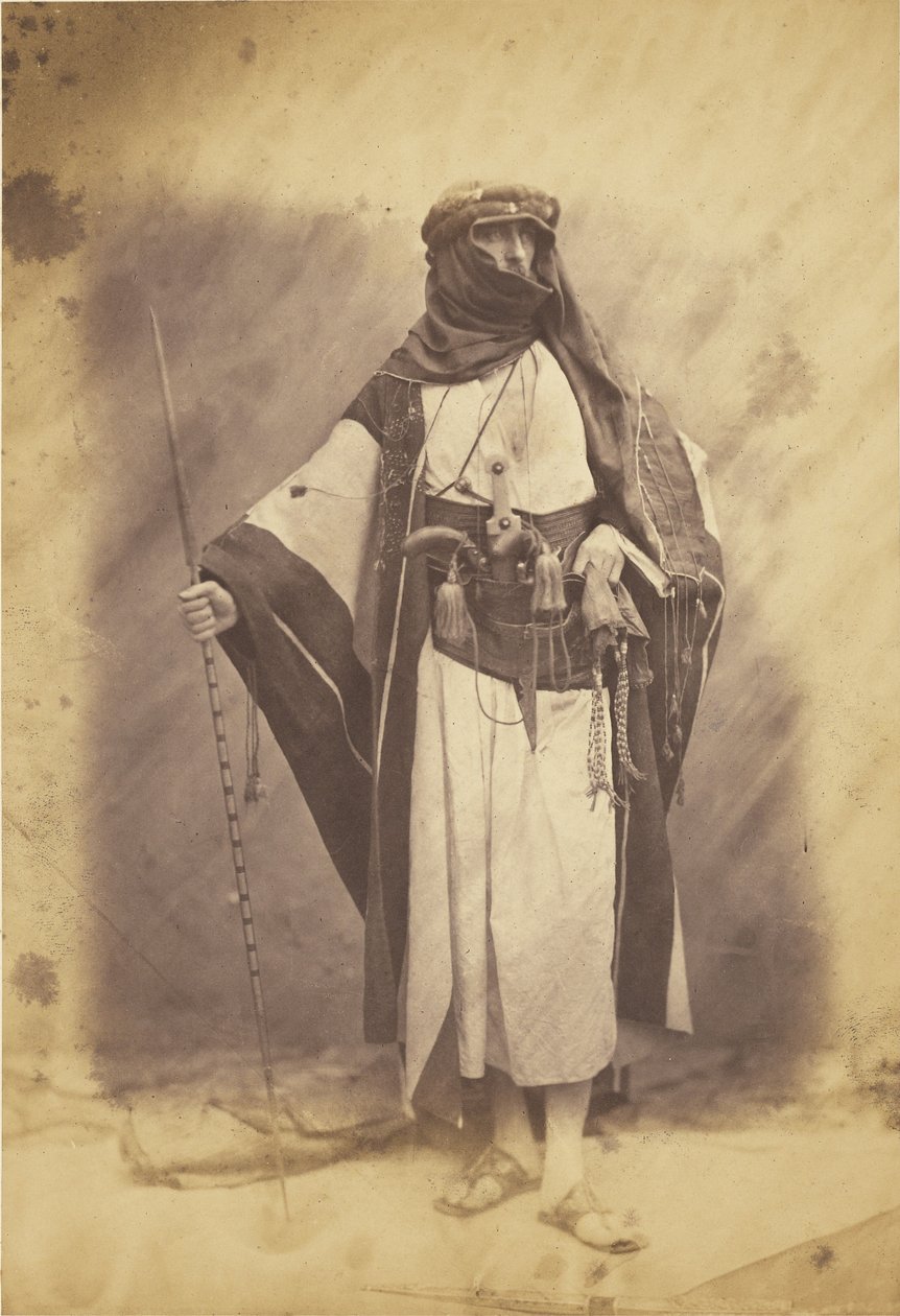 Arabischer Häuptling im türkischen Hauptquartier von Roger Fenton