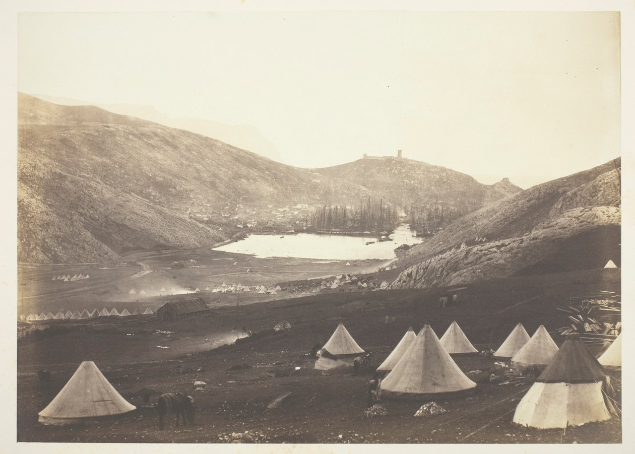 Balaklawa vom Wachhügel von Roger Fenton