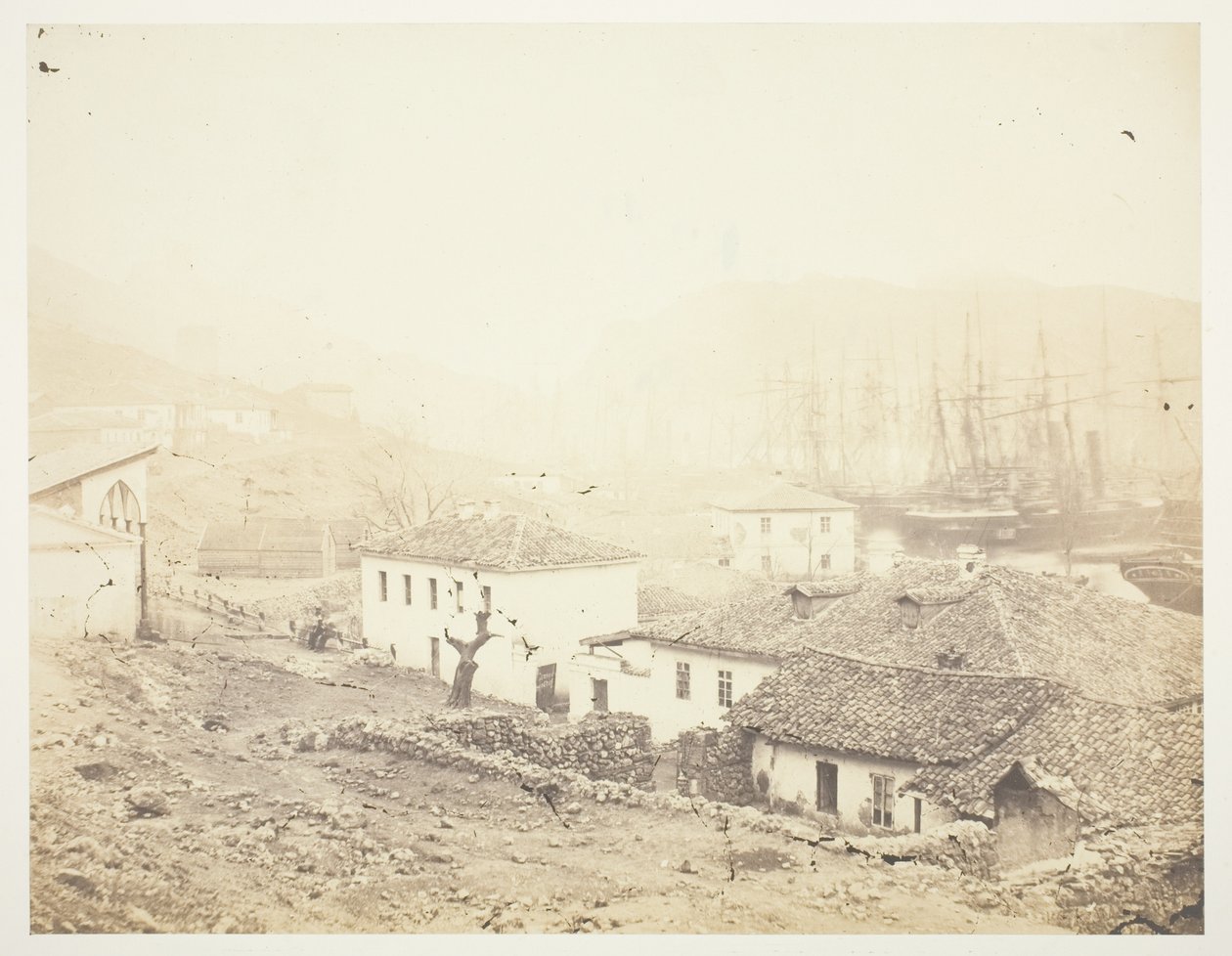 Balaklava, Blick auf das Meer von Roger Fenton
