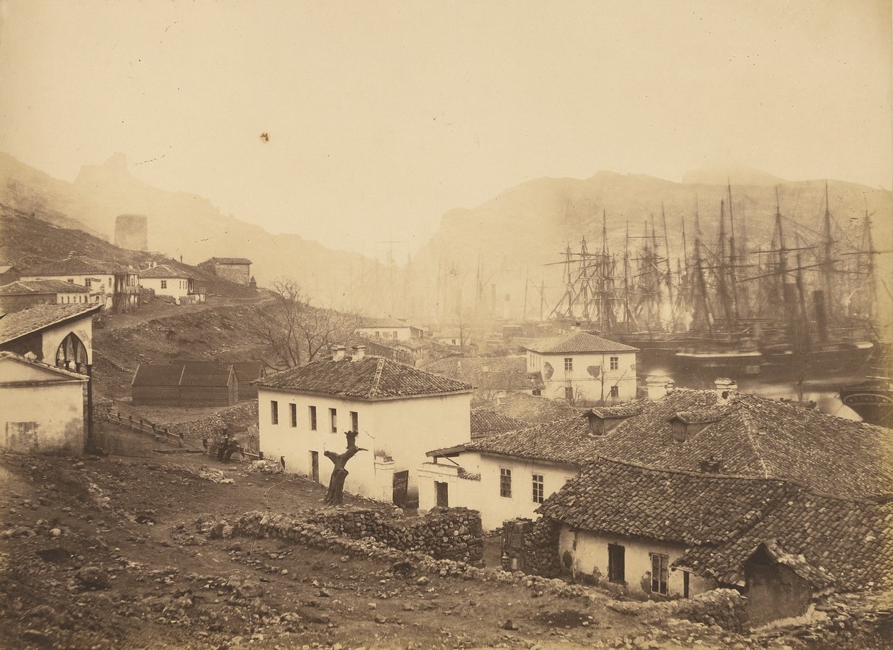 Balaklawa, Blick auf das Meer von Roger Fenton