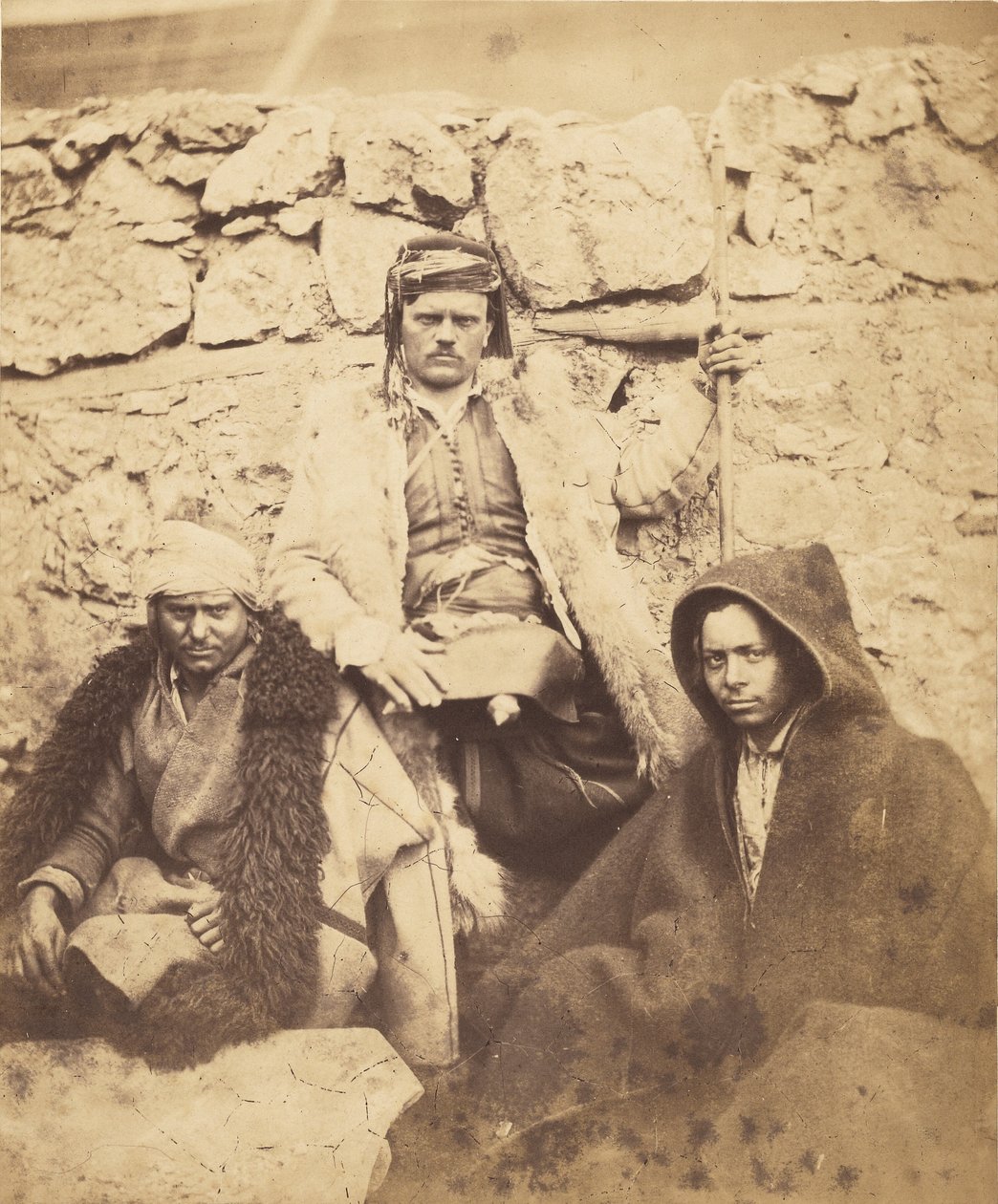 Gruppe kroatischer Häuptlinge von Roger Fenton
