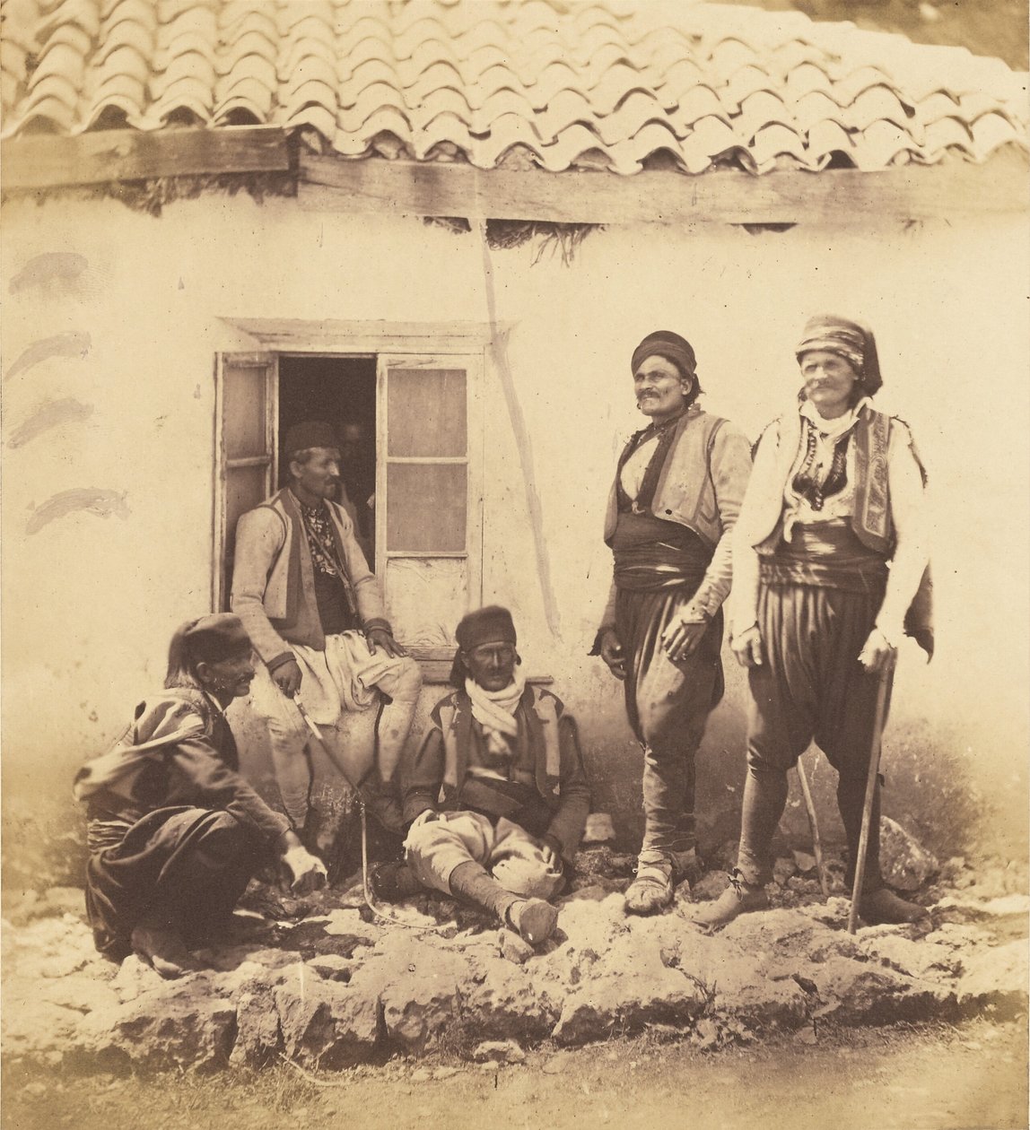 Gruppe von Montenegrinern von Roger Fenton