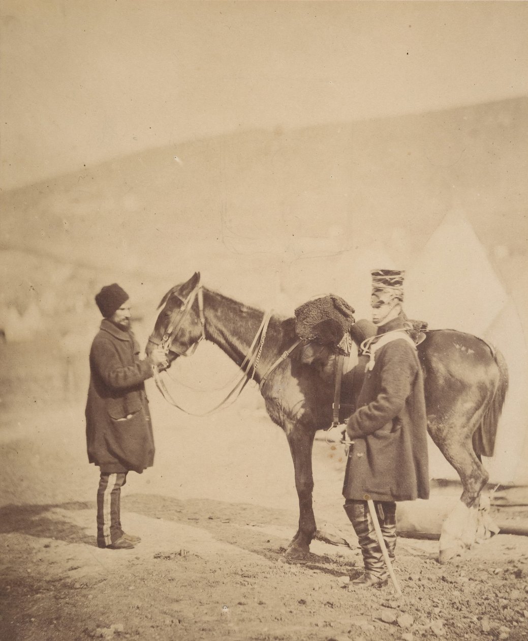 Generalmajor A. H. King von Roger Fenton