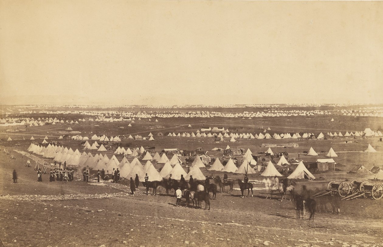 Plateau von Sebastopol II von Roger Fenton