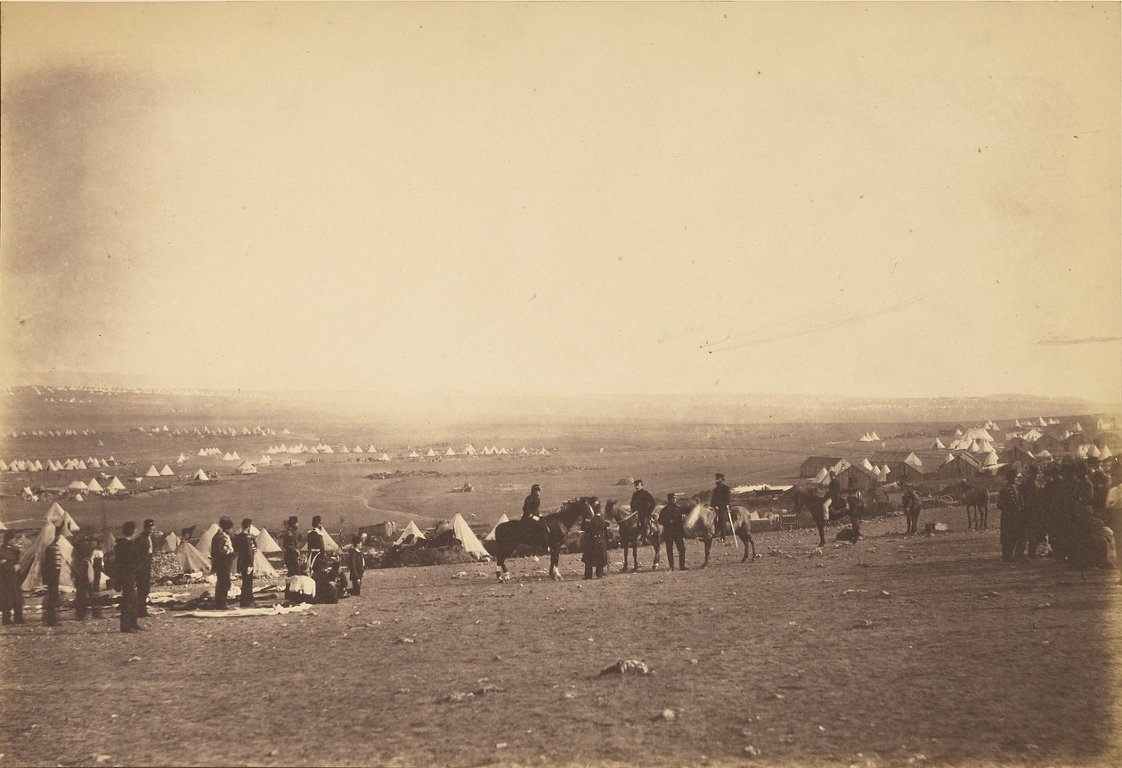Plateau von Sebastopol IV von Roger Fenton