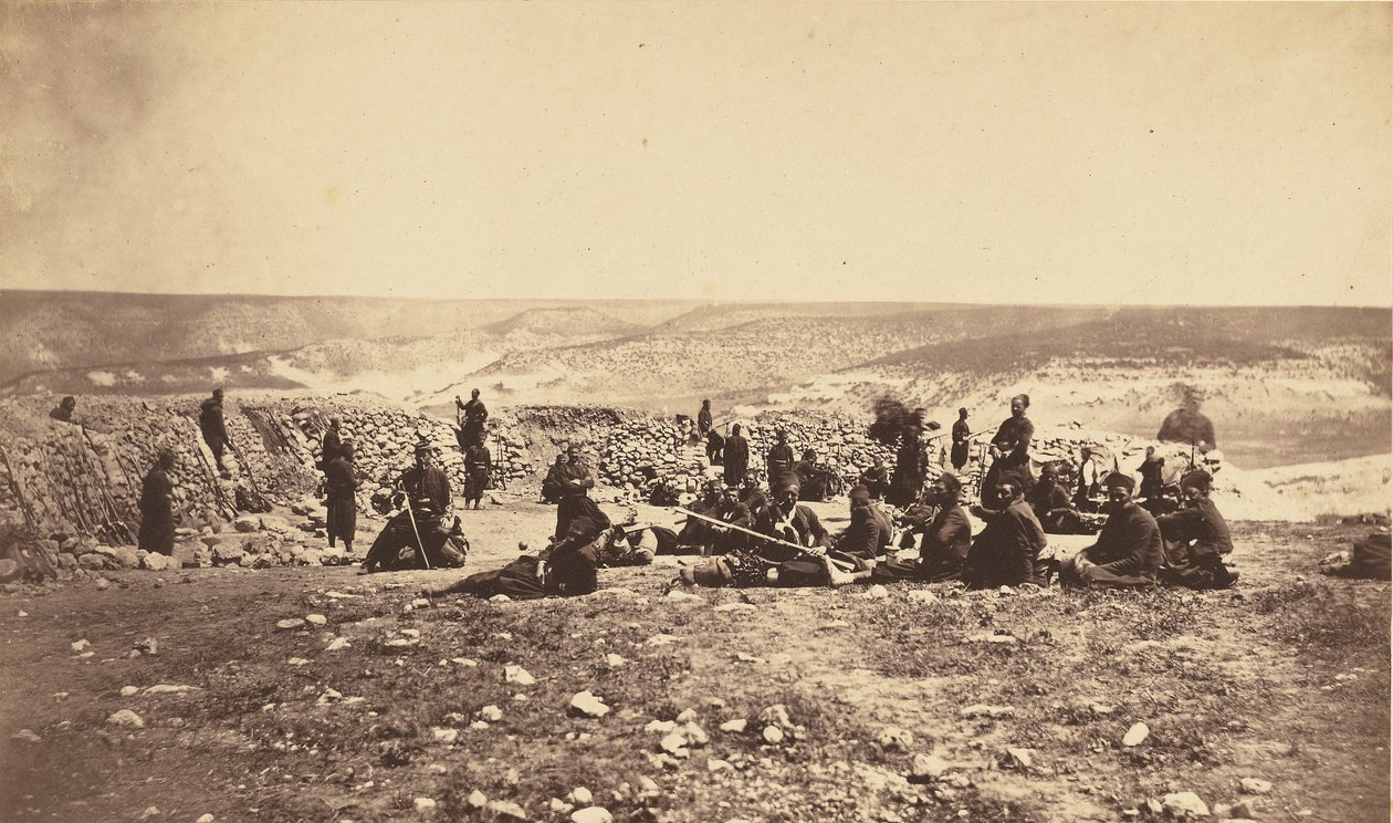 Das französische Reduit bei Inkermann von Roger Fenton