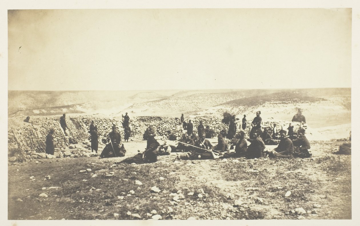 Das französische Reduit bei Inkermann von Roger Fenton
