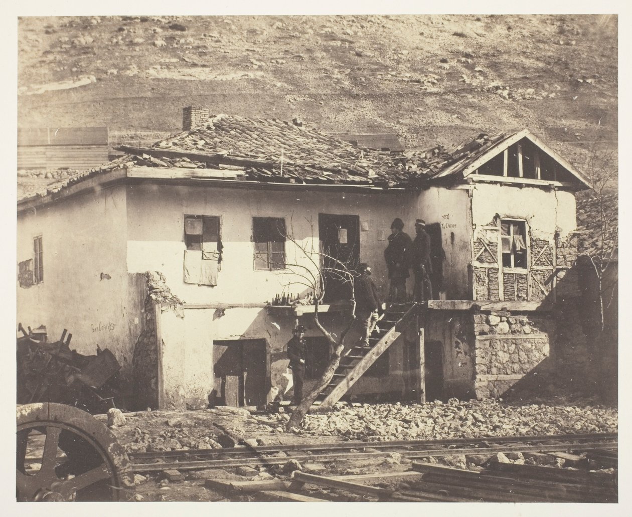 Das alte Postamt, Balaklawa von Roger Fenton
