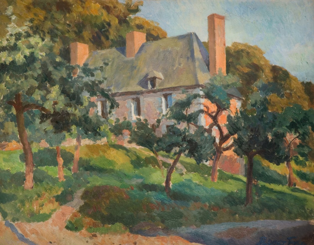 Ein Haus in Surrey, 1927-28 von Roger Fry