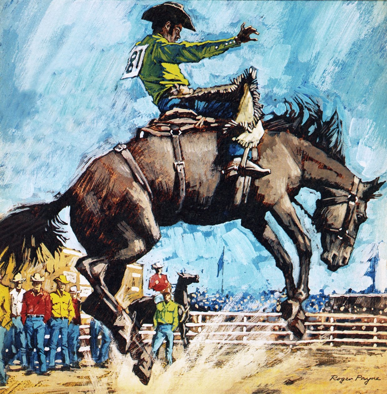 Larry Mahan, Superstar des Rodeos von Roger Payne