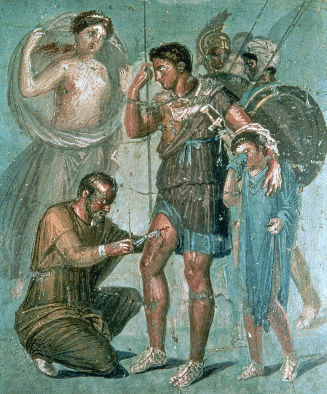 Aeneas verwundet, aus Pompeji von Roman