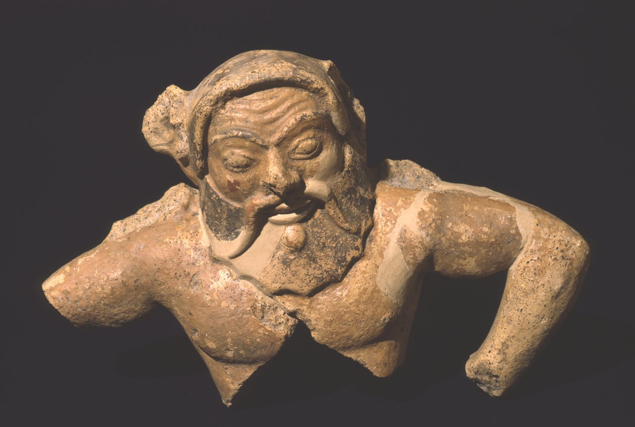 Antefix, aus Satricum von Roman