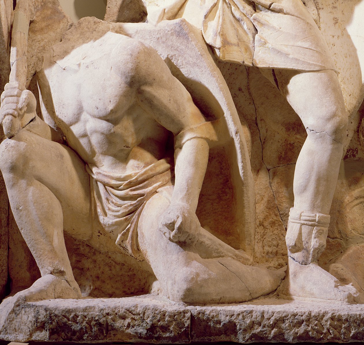 Kampfszene, ca. 169 (Detail) von Roman