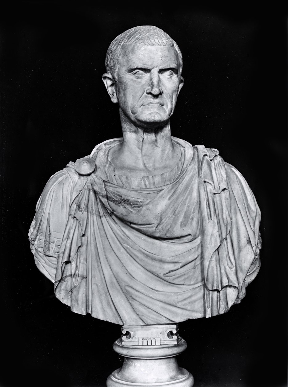 Büste des Marcus Licinius Crassus (ca. 115-53 v. Chr.) von Roman