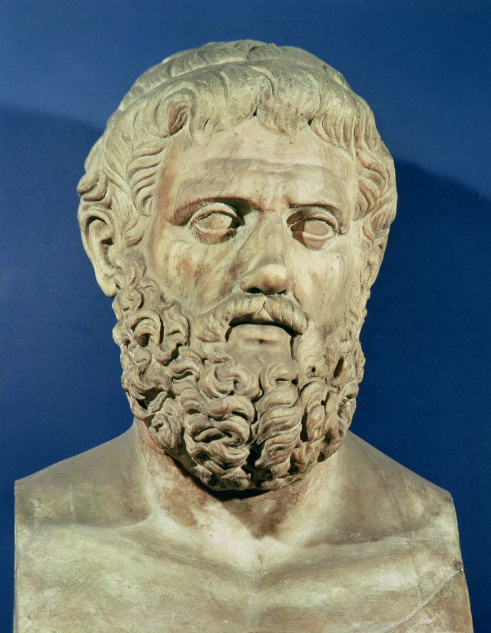 Büste von Sophokles (496-406 v. Chr.) von Roman