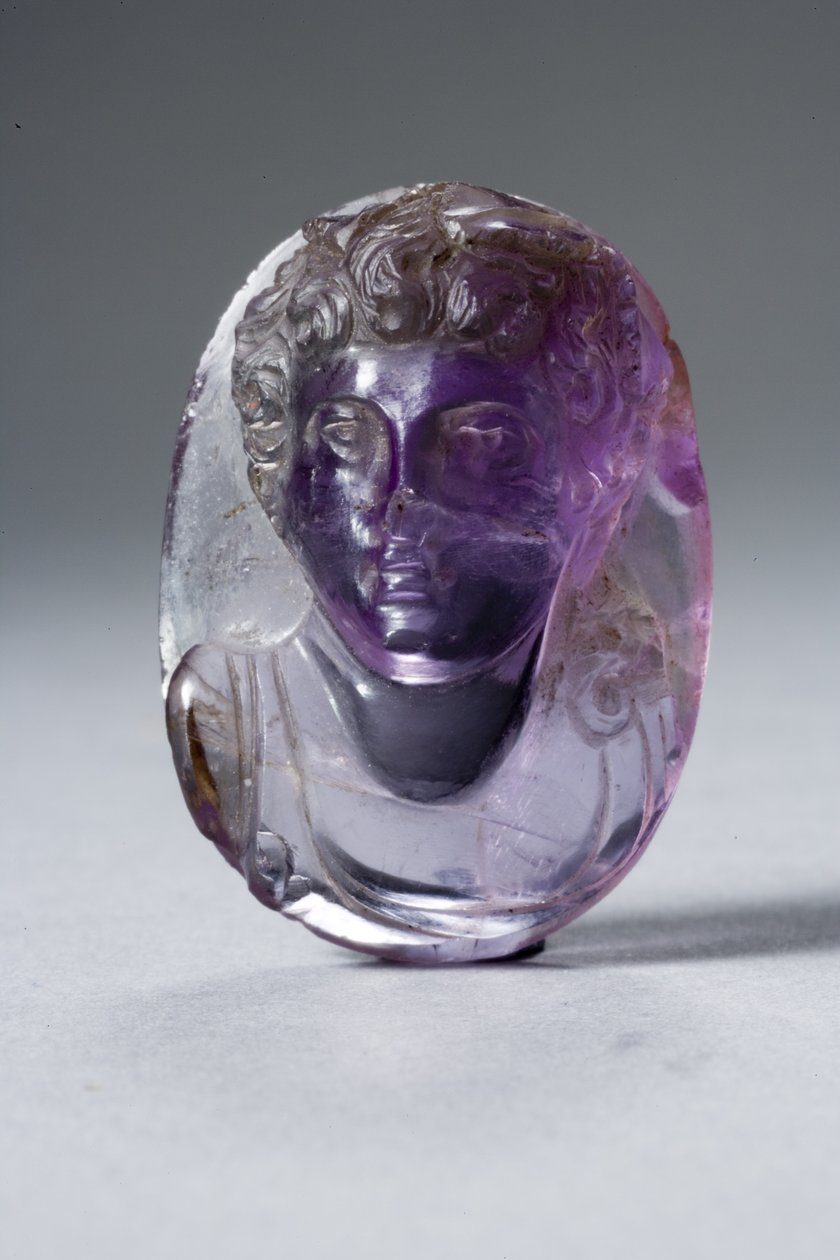 Kamee, 1.-2. Jahrhundert n. Chr. (Amethyst) von Roman