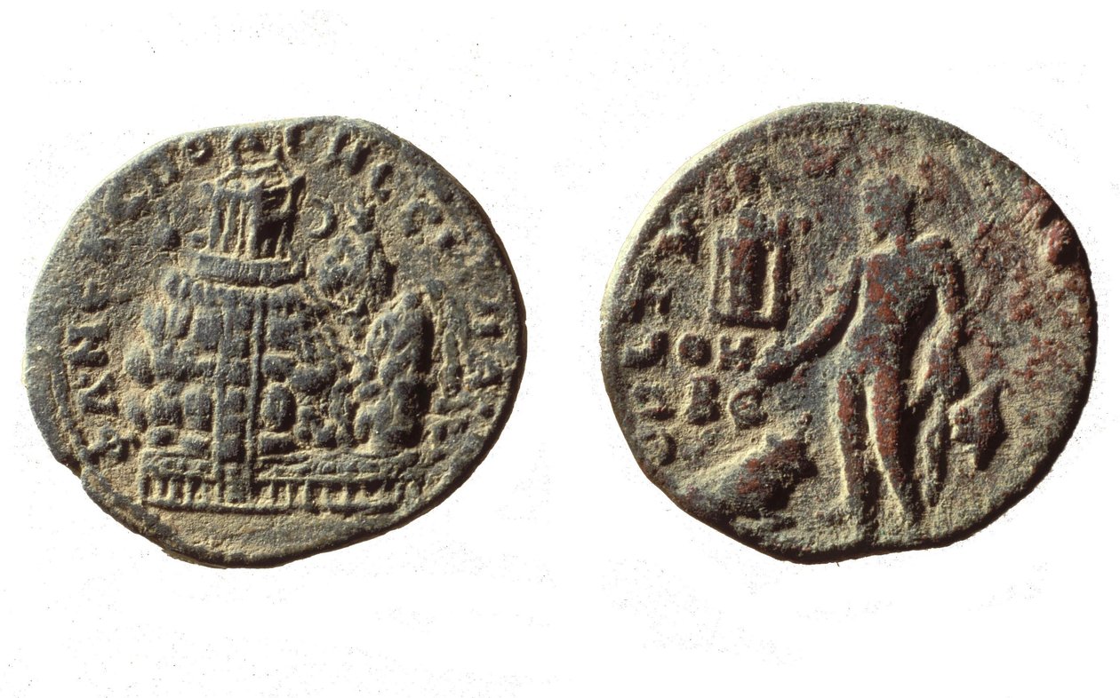 Münzen von Macrinus, 217 von Roman