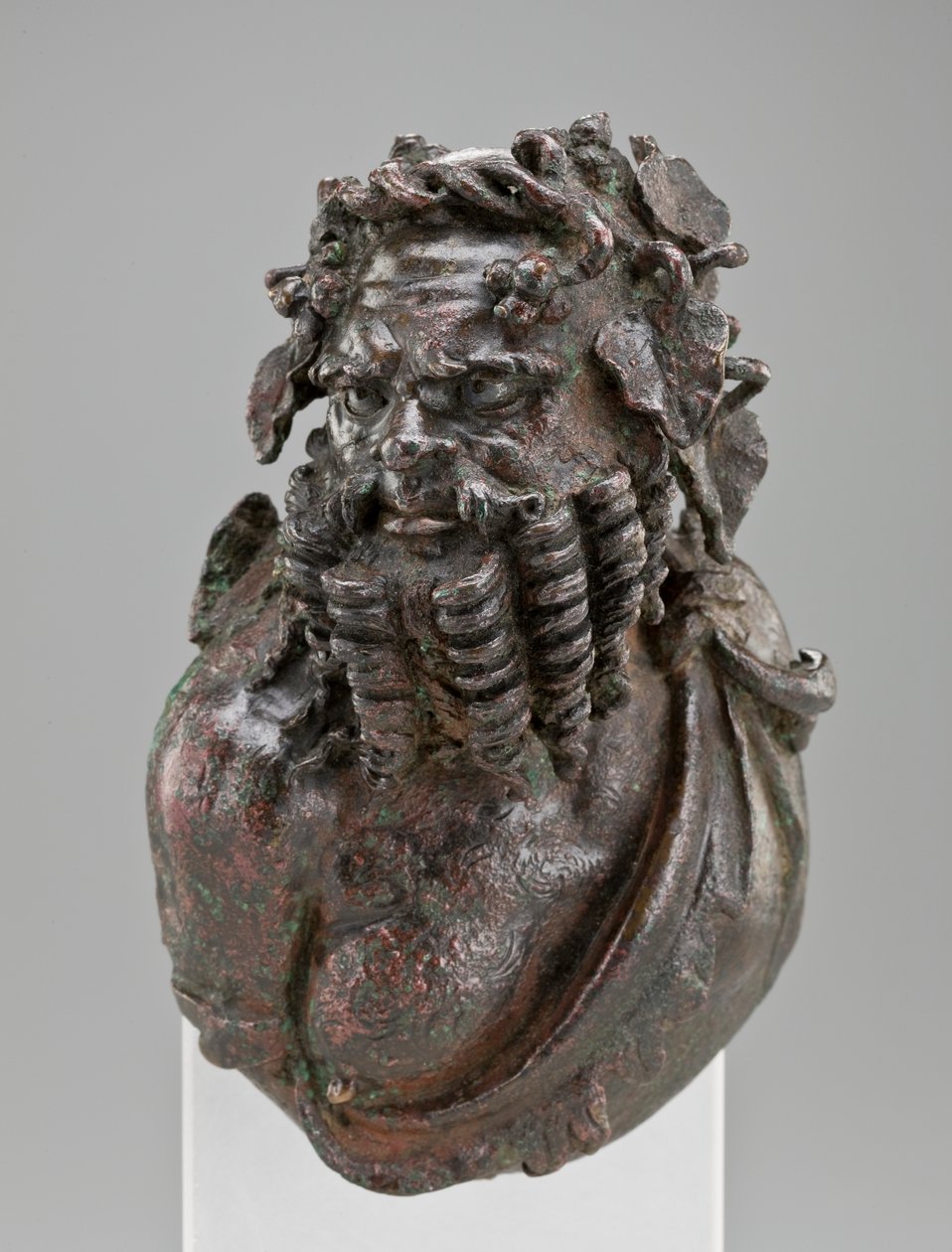 Dekorative Büste des Silenus von Roman